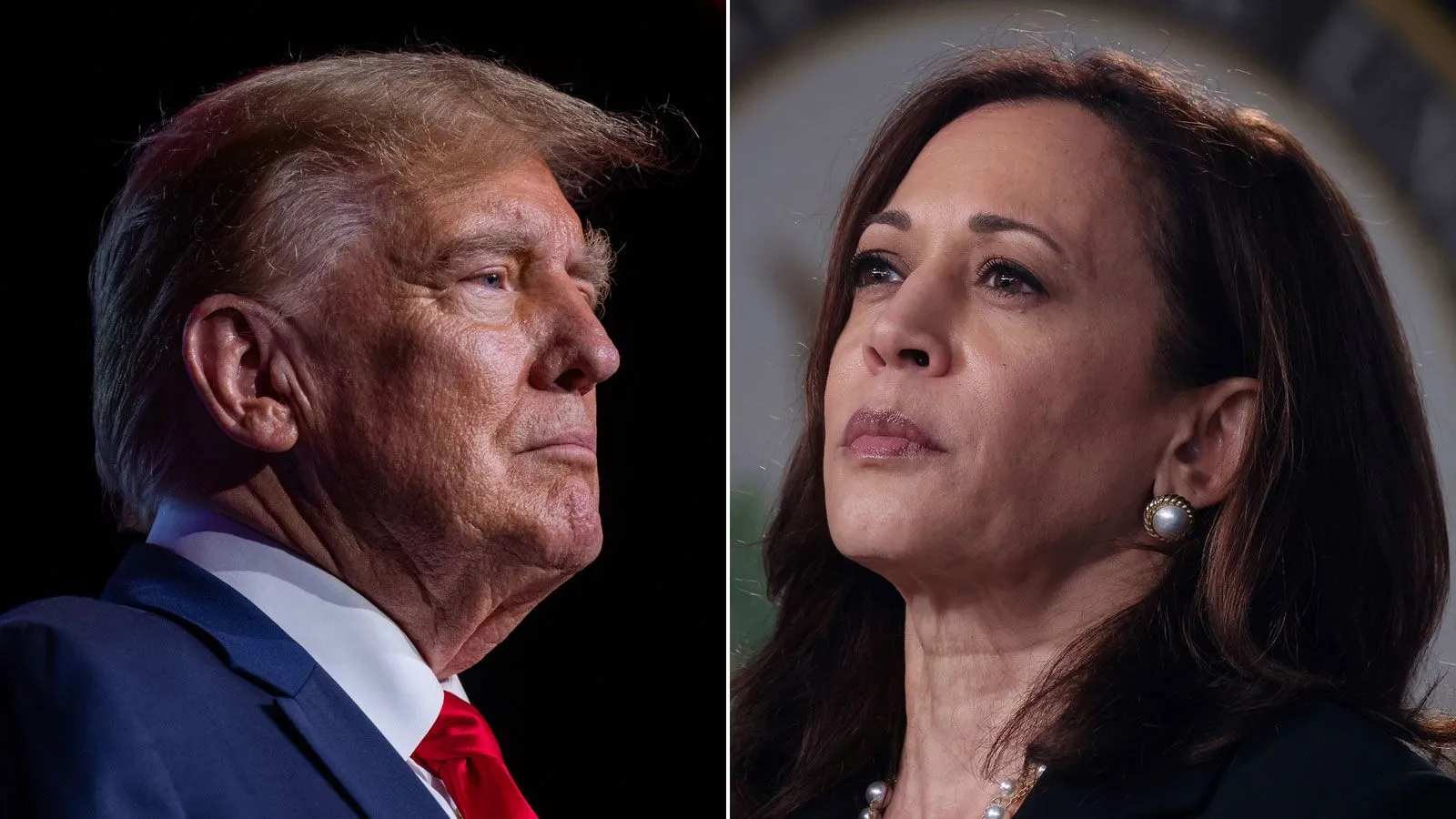 trump and harris